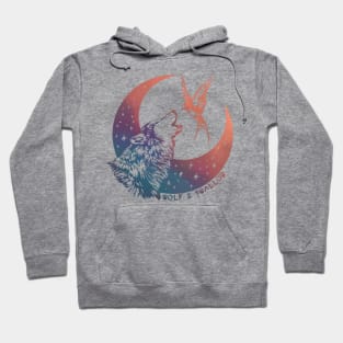 Wolf & Swallow - Moonlight Serenade [OPALINE] Hoodie